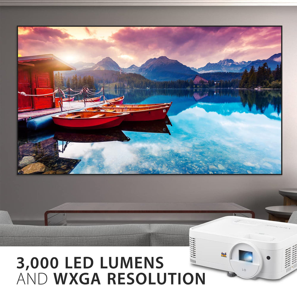 Viewsonic LS500 WXGA LED Business - Education Projector, 3000 ANSI Lumens : LS500WHE - JS Bazar