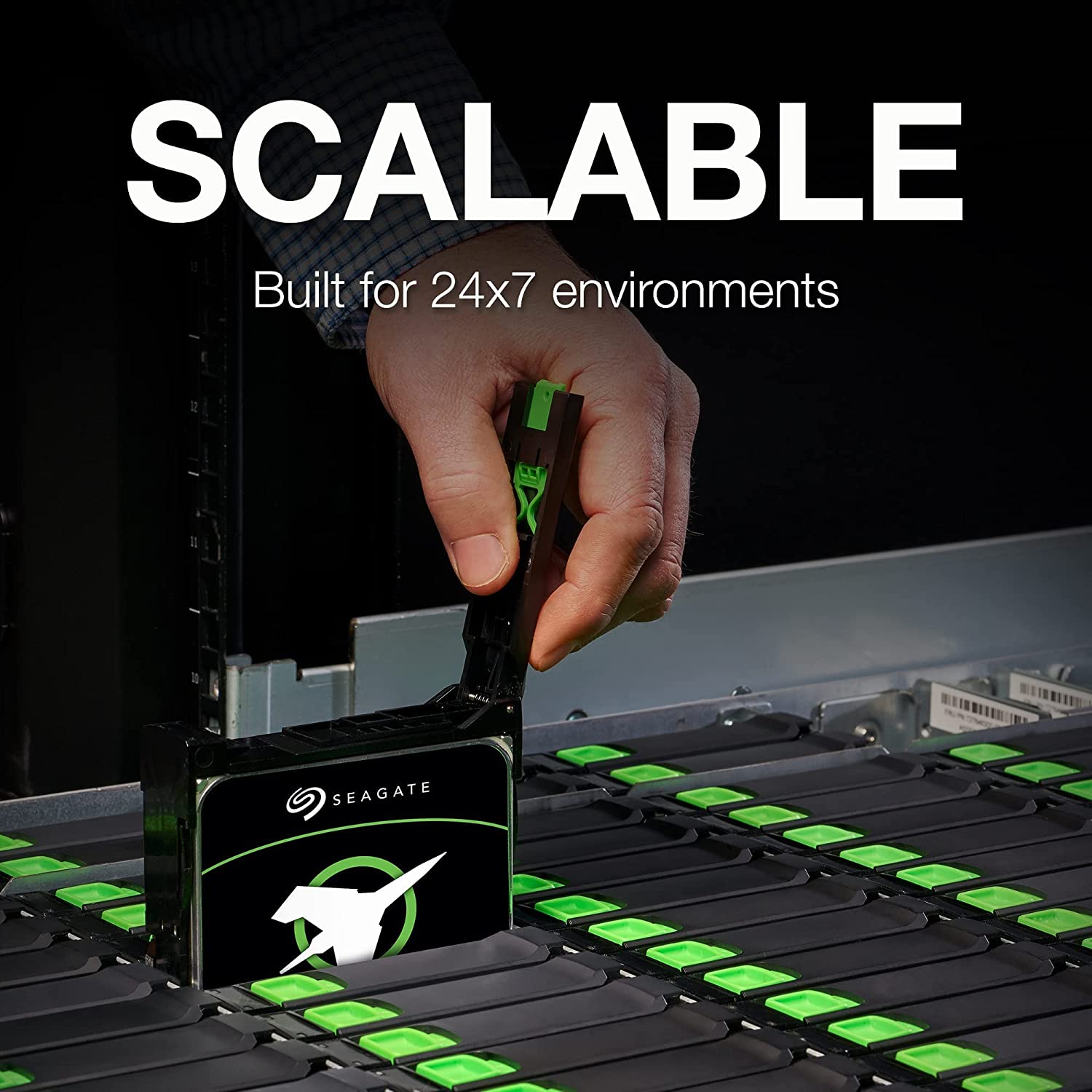 Seagate Exos X20 20TB 6Gb/s SATA 512e/4Kn 5.8" Hard Disk Drive : ST20000NM007D Hard Drives JS Bazar