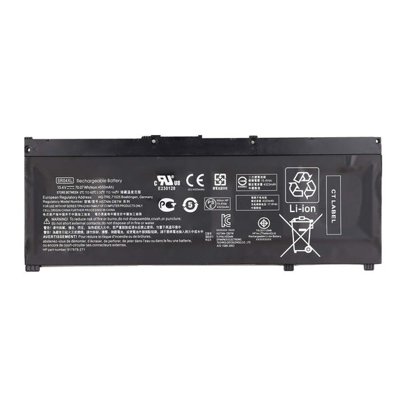 Replacement SR04XL HP 15-CE015DX 917678-1B1 917724-855 TPN-Q193 Series Tablet Laptop Battery Laptop Battery JS Bazar