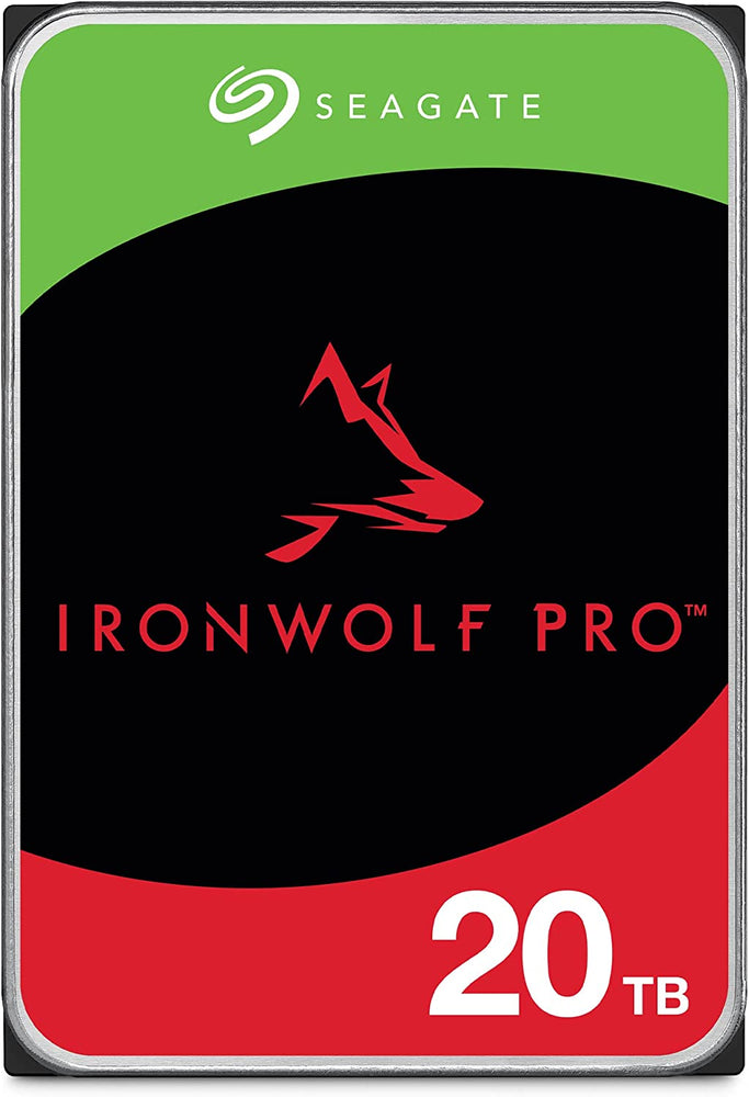 Seagate IronWolf Pro 20TB NAS Hard Drive, 7200 RPM Memory Speed, 256MB Cache : ST20000NE000 - JS Bazar