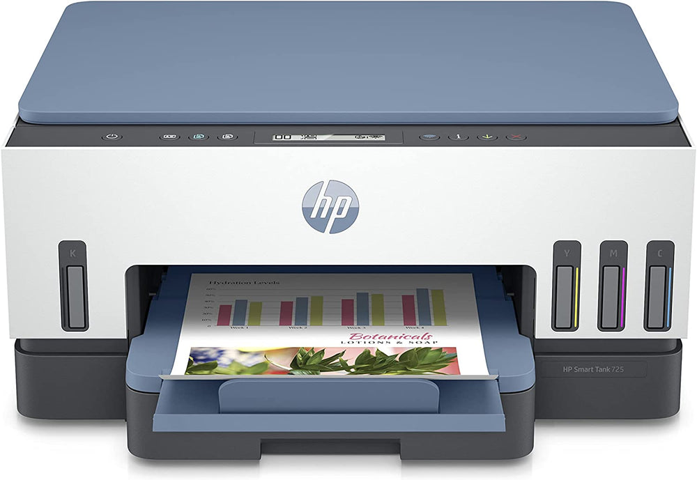 HP Smart Tank 725 Wi/Fi All in One Color Printer Auto Duplex Printing : 28B51A - JS Bazar