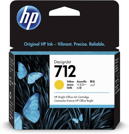 HP 712 29ml Jet Ink Cartridge, Dye Based : 3ED69A Cartridges JS Bazar