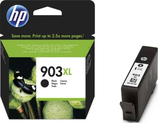 HP 903XL High Yield Black Original Ink Cartridge : T6M15AE Cartridges JS Bazar