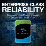 Seagate SkyHawk 20TB AI SATA III 3.5" Internal Surveillance Hard Drive : ST20000VE002 Hard Drives JS Bazar