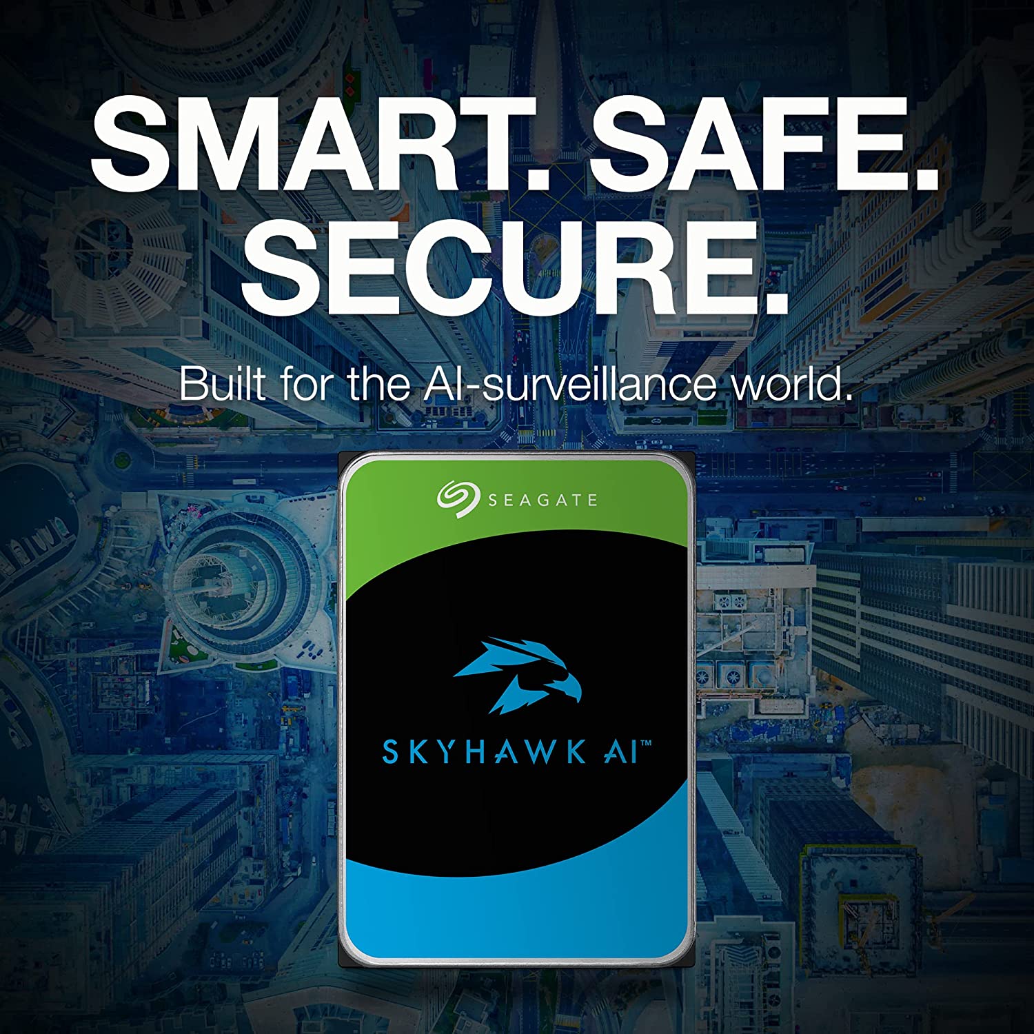 Seagate SkyHawk AI 16TB SATA III 3.5" Internal Hard Drive : ST16000VE002 Hard Drives JS Bazar