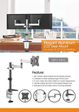 NEWSTAR is a dual monitor desk monitor stand | 91-LDT11C024 Desktop Mount JS Bazar