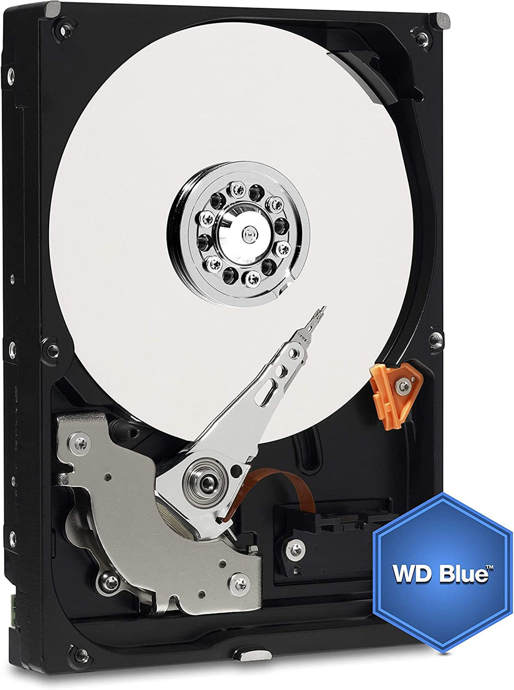 WD 4TB Blue Desktop Hard Disk Drive - 5400 RPM SATA 6 Gb/s 64MB Cache 3.5 Inch : WD40EZRZ Hard Drives JS Bazar