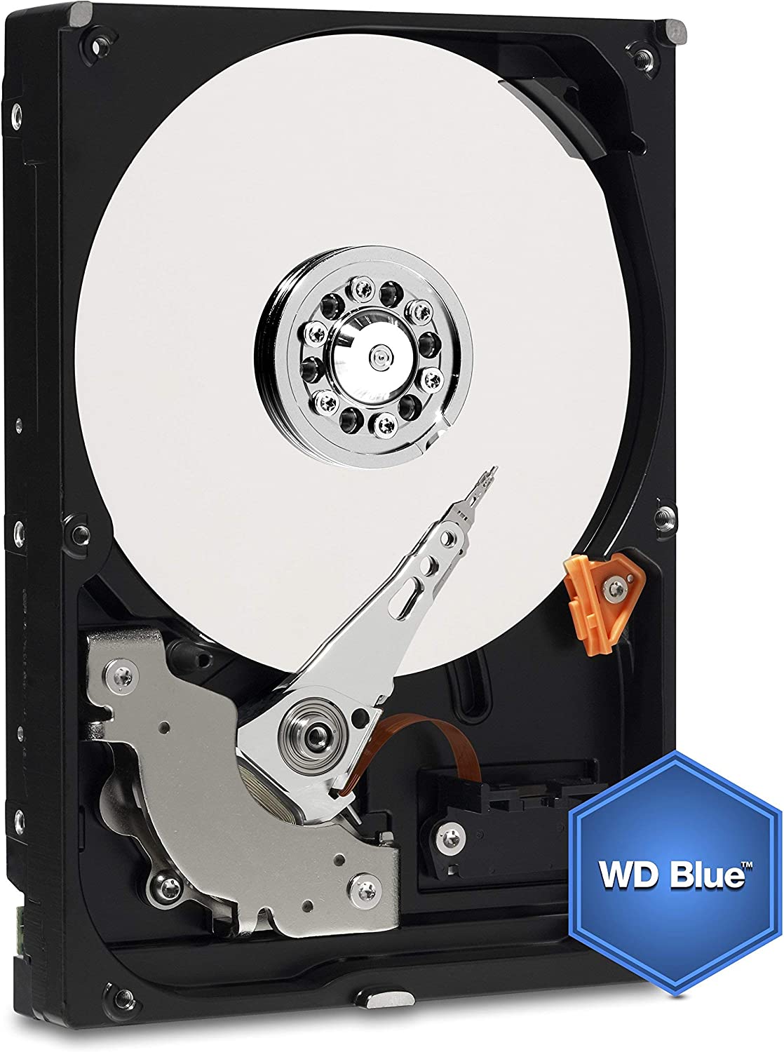 WD 4TB Blue Desktop Hard Disk Drive - 5400 RPM SATA 6 Gb/s 64MB Cache 3.5 Inch : WD40EZRZ Hard Drives JS Bazar