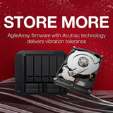 Seagate 2TB IronWolf NAS SATA 6Gb/s NCQ 64MB Cache 3.5" Internal Hard Drive : ST2000VN004 Hard Drives JS Bazar