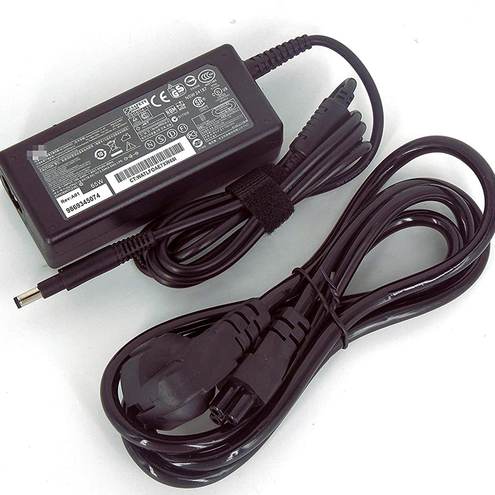 65W Charger Compatible with HP Pavilion TouchSmart Sleekbook 14-B109WM 15-B129WM 15-B119WM 15-B142DX 15-B143CL 14-B120DX 14-b000 14-c000 Charger JS Bazar