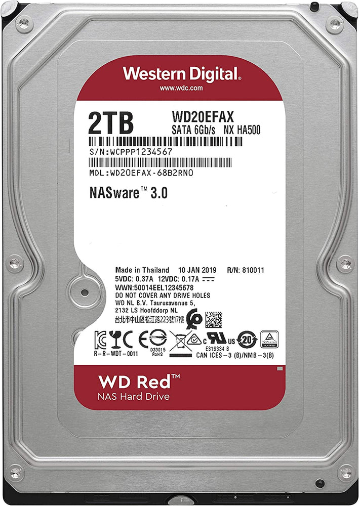 WD 2TB WD20EFZX Red Plus SATA III 3.5