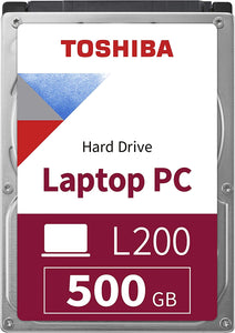 Toshiba 500GB L200 Slim Mobile 7 mm 2.5-Inch SATA Internal Hard Drive : HDWK105UZSVA - JS Bazar