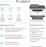 HP LaserJet MFP M234SDW Wireless Monochrome All-in-One Printer : 6GX01F Printer JS Bazar