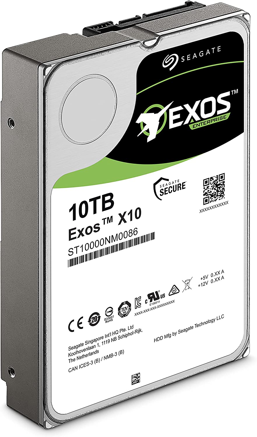 Seagate Exos X10 10TB 512e SATA 6Gb/s 7200 RPM 3.5-Inch Enterprise Internal Hard Drive : ST10000NM0086 Hard Drives JS Bazar