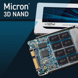 Crucial MX500 500GB SATA 2.5-inch 7mm (with 9.5mm adapter) Internal SSD : CT500MX500SSD1 Hard Drives JS Bazar