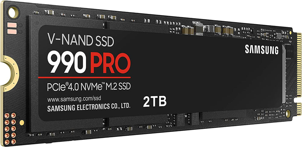 Samsung 990 Pro 2 TB NVMe M.2 Internal SSD, PCIe Gen 4.0 x4, NVMe 2.0 Interface 3.3 Voltage, V-NAND 3-bit MLC : MZ-V9P2T0BW - JS Bazar