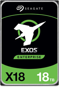 Seagate Exos X18 18TB Sata Hard Drive, CMR 3.5 Inch Hyperscale SATA 6Gb/s, 7200 RPM : ST18000NM000J - JS Bazar