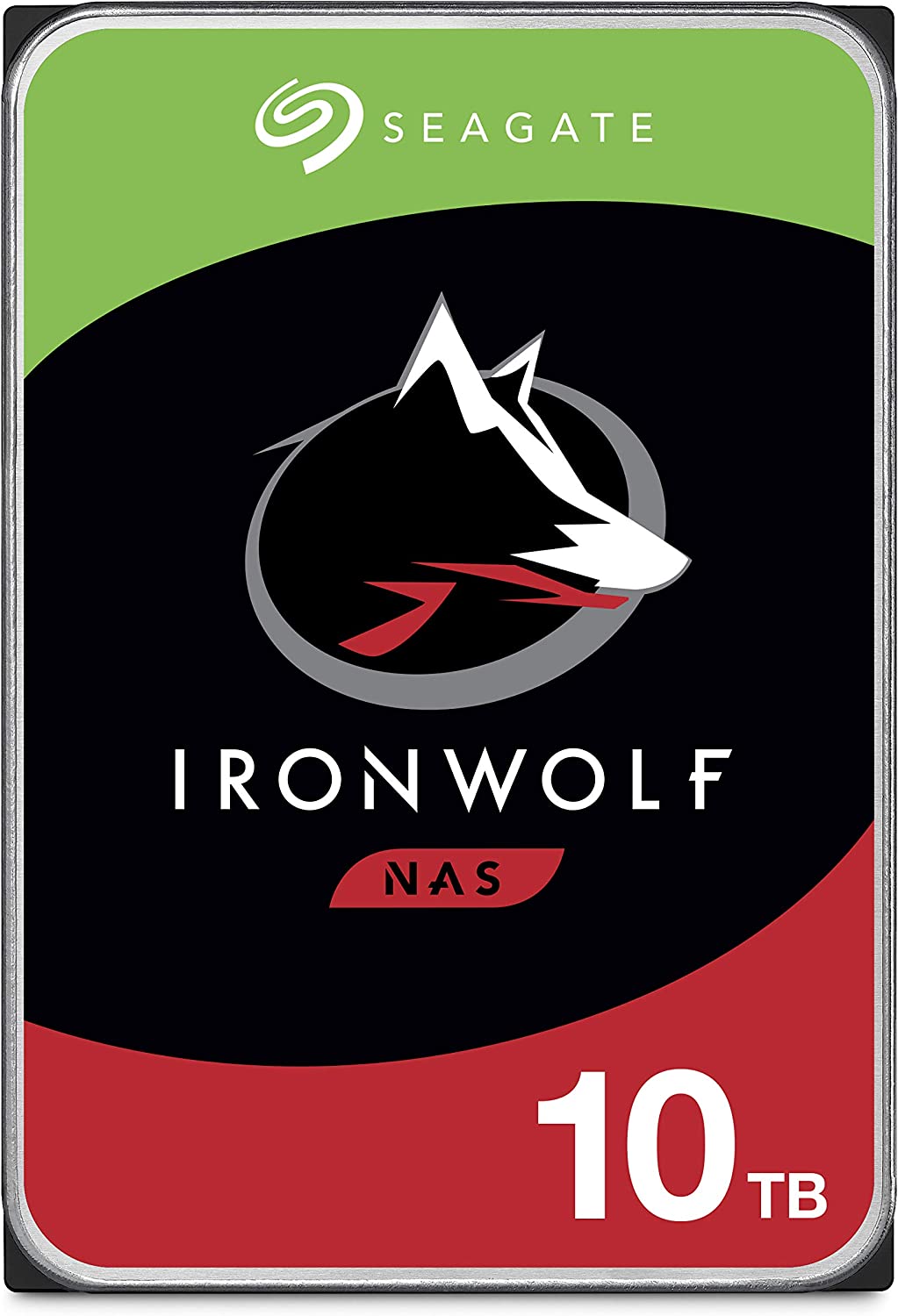 Seagate IronWolf 10TB NAS Hard Drive, 7200 RPM Speed, 256MB Cache : ST10000VN000 Hard Drives JS Bazar