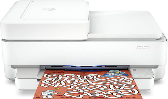 HP DeskJet Plus Ink Advantage 6475 All-in-One Printer, Wireless, Print, copy, scan & Fax - 5SD78C Printer JS Bazar