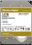 WD 12TB Gold Enterprise Class Hard Disk Drive - 7200 RPM Class SATA 6Gb/s 256MB Cache : WD121KRYZ Hard Drives JS Bazar