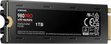Samsung 980 Pro with Heatsink PCIe 4.0 NVMe Internal Solid State Hard Drive, 1TB, PS5 Compatible : MZ-V8P1T0CW Hard Drives JS Bazar