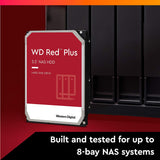 Western Digital 8TB WD Red Pro NAS Internal Hard Drive SATA 6 Gb/s Interface : WD80EFBX Hard Drives JS Bazar