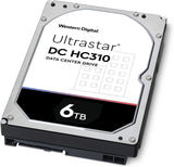 WD Ultrastar 6TB DC HC310, 7200 RPM, SATA 6.0Gb/s, 3.5" Data Center Internal Hard Drive Hard Drives JS Bazar