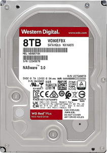 Western Digital 8TB WD Red Pro NAS Internal Hard Drive SATA 6 Gb/s Interface : WD80EFBX - JS Bazar