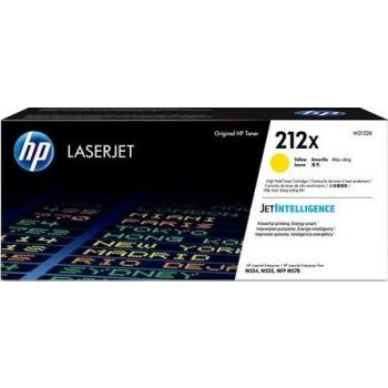 HP 212X High Capacity Yellow Toner Cartridge(W2122X) Toners JS Bazar