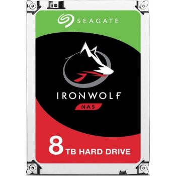 Seagate IronWolf 8TB NAS Hard Drive 7200 RPM 256MB Cache SATA 6.0Gb/s CMR 3.5" Internal HDD for RAID Network Attached Storage | ST8000VN0022 Hard Drive Seagate