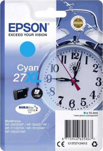 Epson Ink Cartridge Cyan T211 27XL (C13T27124012) Cartridges JS Bazar