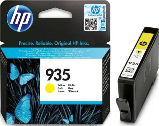 HP 935 Yellow Original Ink Cartridge : C2P22AE Cartridges JS Bazar