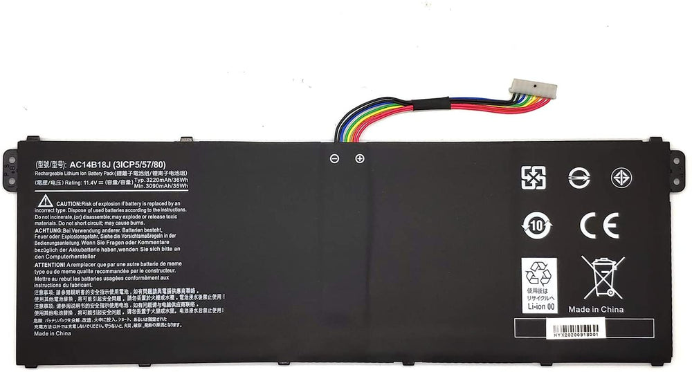 Acer Aspire E3-111, E3-112, E3-112M, ES1-512 AC14B18J AC14B3K AC14B13J Replacement Laptop Battery Laptop Batteries JS Bazar