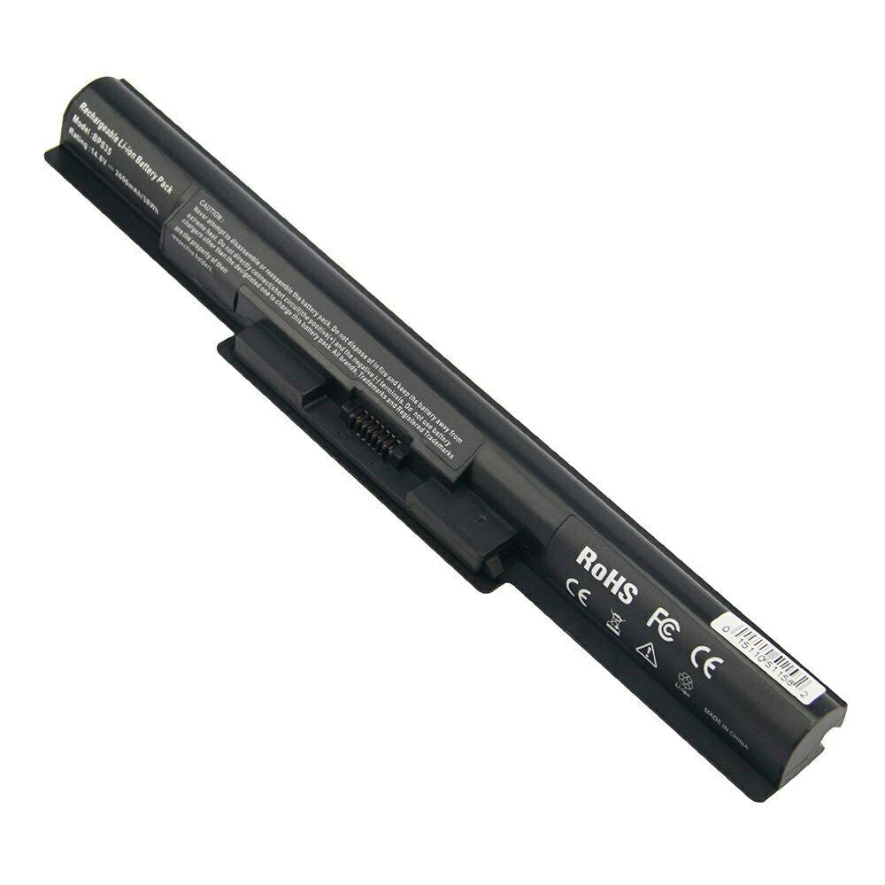 Sony Vaio 14E, 15E SVF1521A2E SVF15217SC 152A24T SVF14212SN compatible 14.8V 40wh VGP-BPS35A VGP-BPS35 BPS35A Laptop Battery - JS Bazar