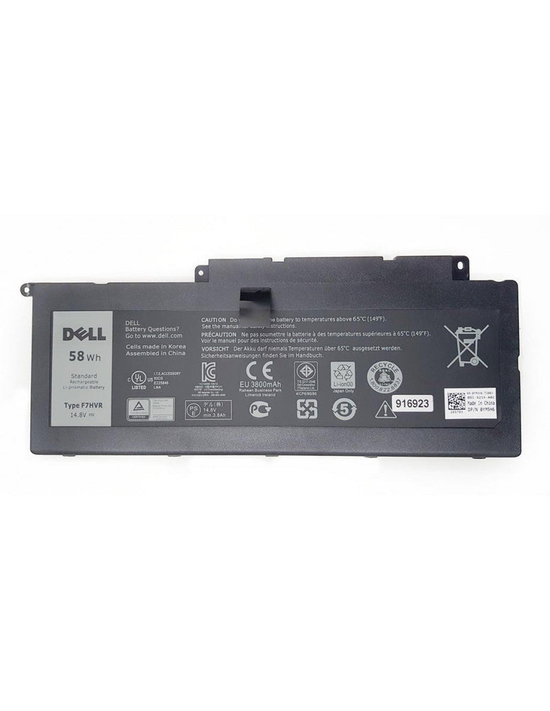 Replacement 14.8V 58Wh F7HVR G4YJM 062VNH T2T3J Dell Inspiron 17 7000 7737 7746 14 15 15r 5545 7537 14-7437 Replacement Laptop Battery - JS Bazar