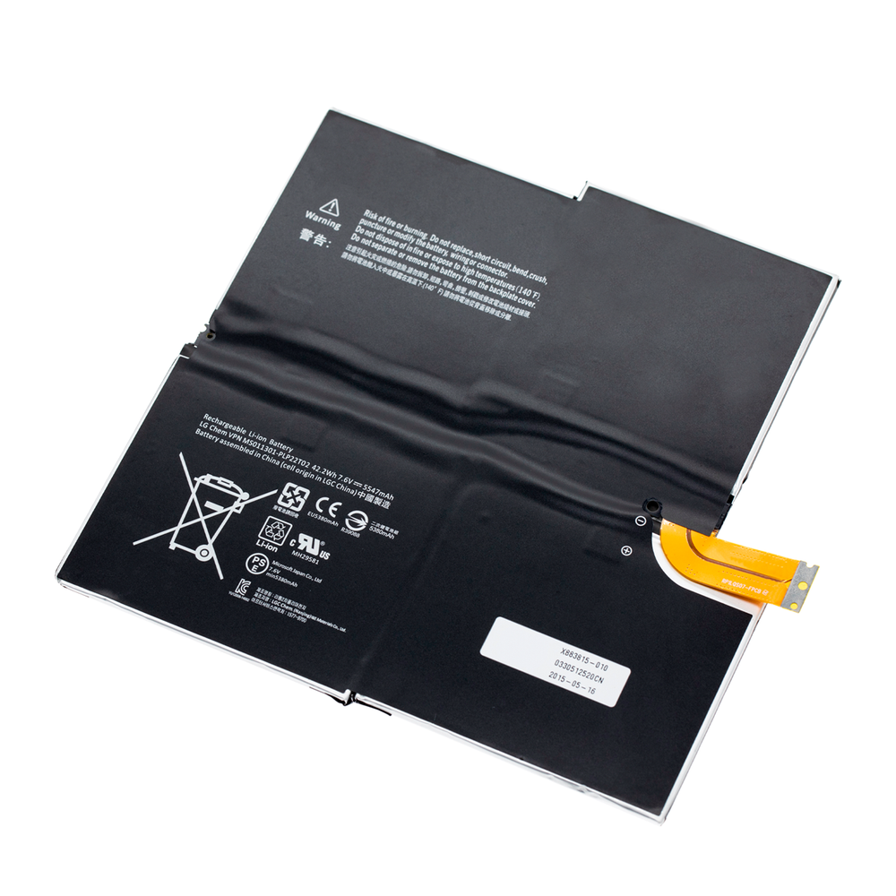 Microsoft surface pro 3 1631 G3HTA005H G3HTA009H MS011301-PLP22T02 1577-9700 Laptop Battery - JS Bazar