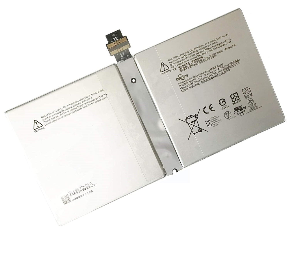 7.5V 38.2wh 5087mAh G3HTA027H Microsoft Surface Pro 4 12.3