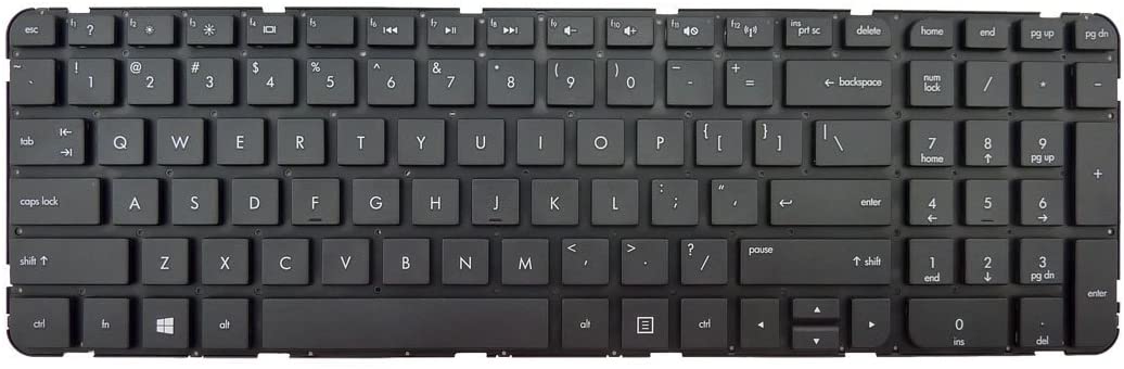 HP Pavilion G6-2000 G62100 697452-001 699497-001 AER36701210 Laptop Keyboard (Black) Laptop Keyboard JS Bazar