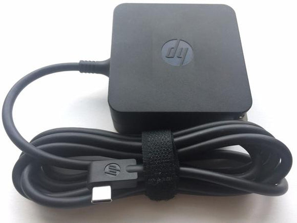 45W Type c HP Charger For HP specter 13 Elite x2 1012 TYPE C USB C Charger 729043616787 HP Laptop charger Laptop Charger JS Bazar