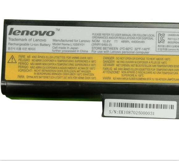 Lenovo IdeaPad Y460G Series, IdeaPad Y460N Series, IdeaPad Y460P Series L10S6Y01 Replacement Laptop Battery Laptop Battery JS Bazar