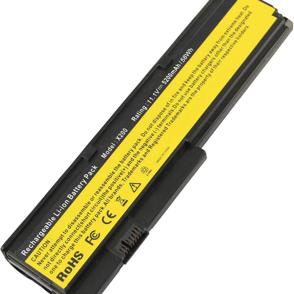 LeNovo ThinkPad X200 X201 X200S X201S 43R9255-42T4649-42T4541 Replacement Laptop Battery - JS Bazar