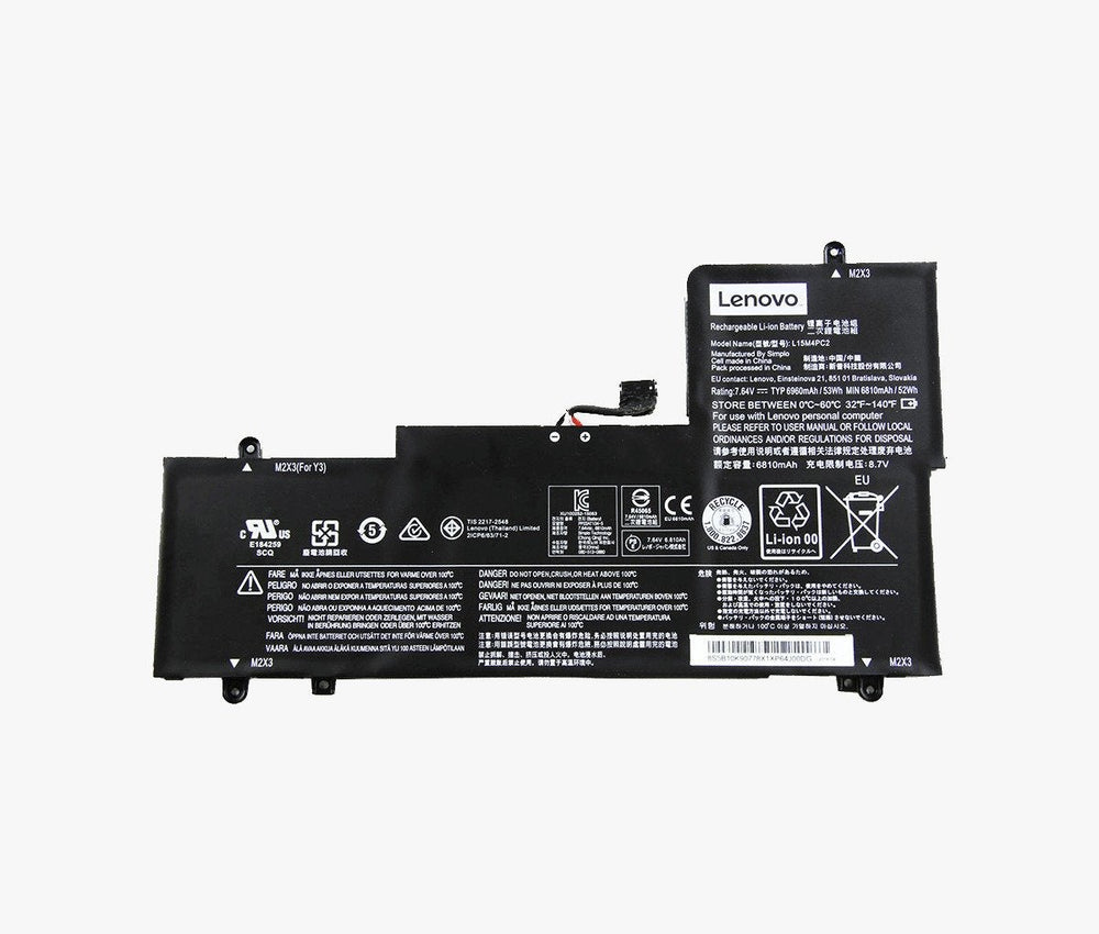 L15M4PC2 Lenovo Yoga 710-15ISK 80U0 710-15IKB 80V5 5B10K90778 Replacement Laptop Battery - JS Bazar