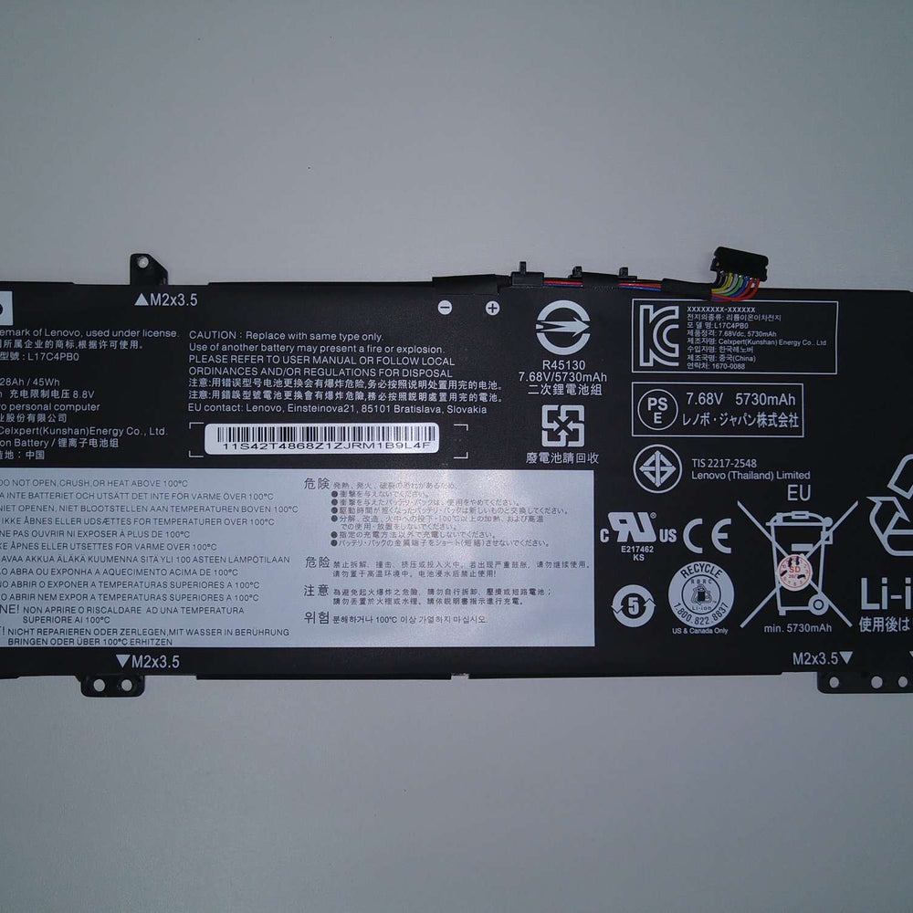 L17C4PB0 Lenovo IdeaPad 530S-14ARR(81H1004SGE), Yoga 530-14IKB-81EK-00LKGE Replacement Laptop Battery - JS Bazar