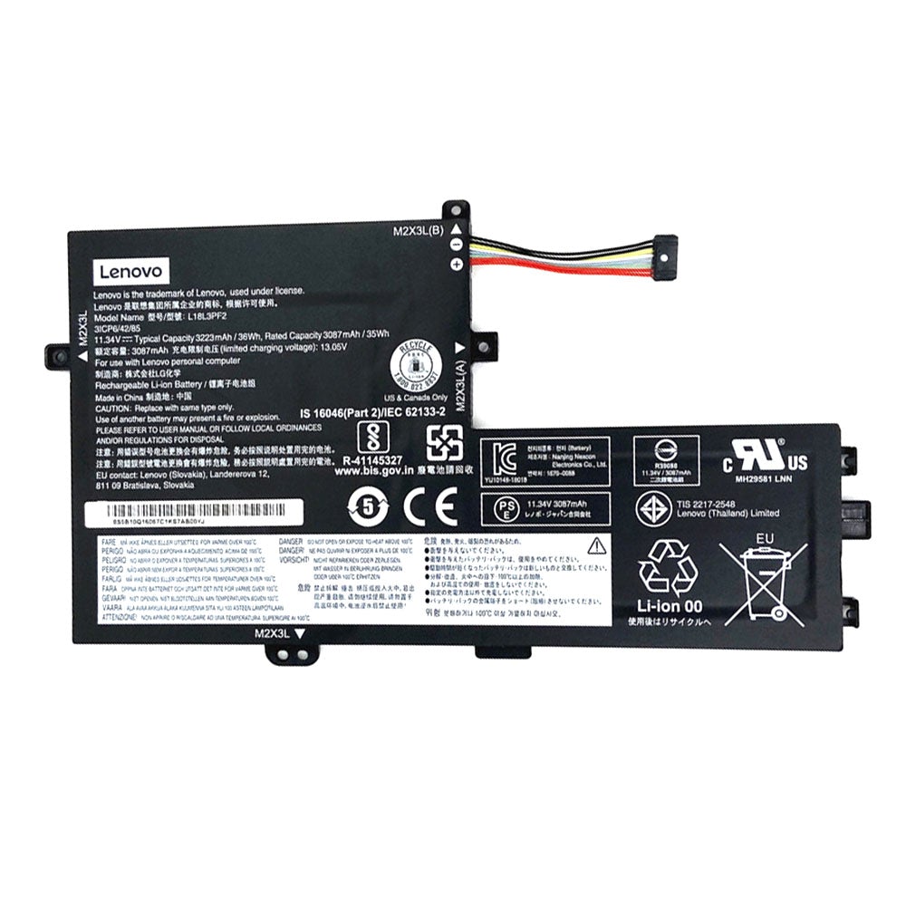 L18L3PF2 Lenovo IdeaPad S340-15IWL C340-15 L18M3PF6 Replacement Laptop Battery - JS Bazar