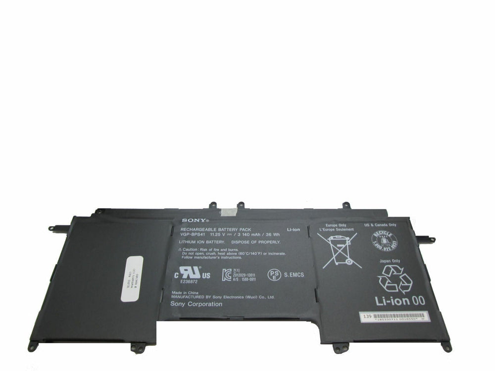 36wh VGP-BPS41 Sony Vaio Flip 13 SVF13N SVF13N13CXB SVF13N18SCB SVF13N17SCB SVF13NA1PT Replacement Laptop Battery - JS Bazar