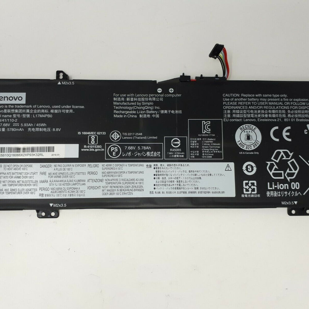 L17M4PB0 Lenovo IdeaPad 530S-14ARR, Flex 6-14ARR 14IKB Series L17C4PB0, L17M4PB0 Replacement Laptop Battery - JS Bazar