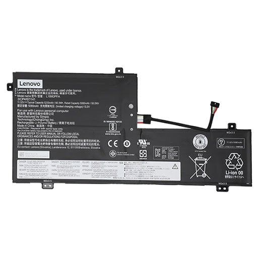 Lenovo L18M3PFA, 5B10W67258 Replacement Laptop Battery Laptop Battery JS Bazar