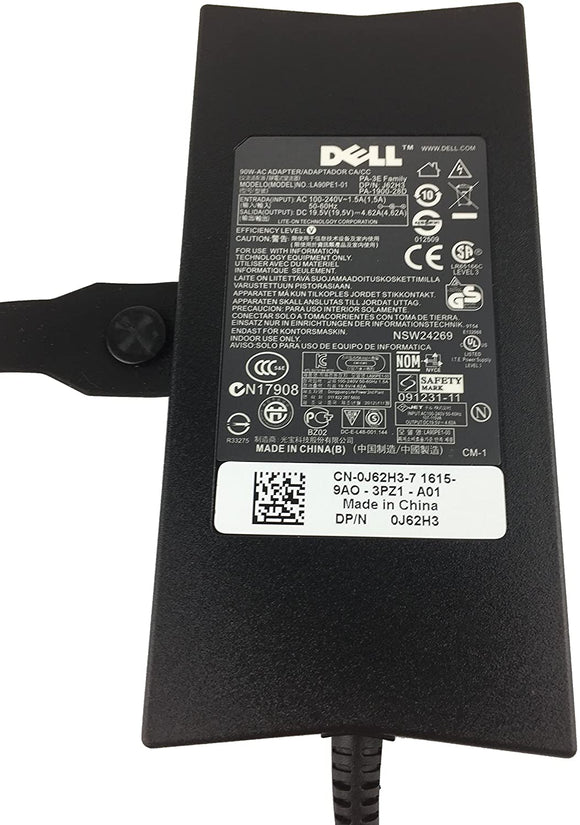90W Dell Laptop charger for Dell XPS 17 L701X Slim AC Replacement Adapter For Dell Inspiron 5520 (D1-31) Laptop Charger JS Bazar