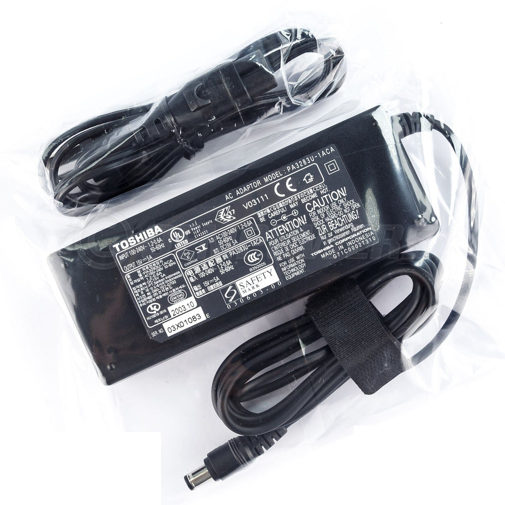 Toshiba PA3201U-1ACA, PA3283U-1ACA laptop ac Replacement Adapter - JS Bazar