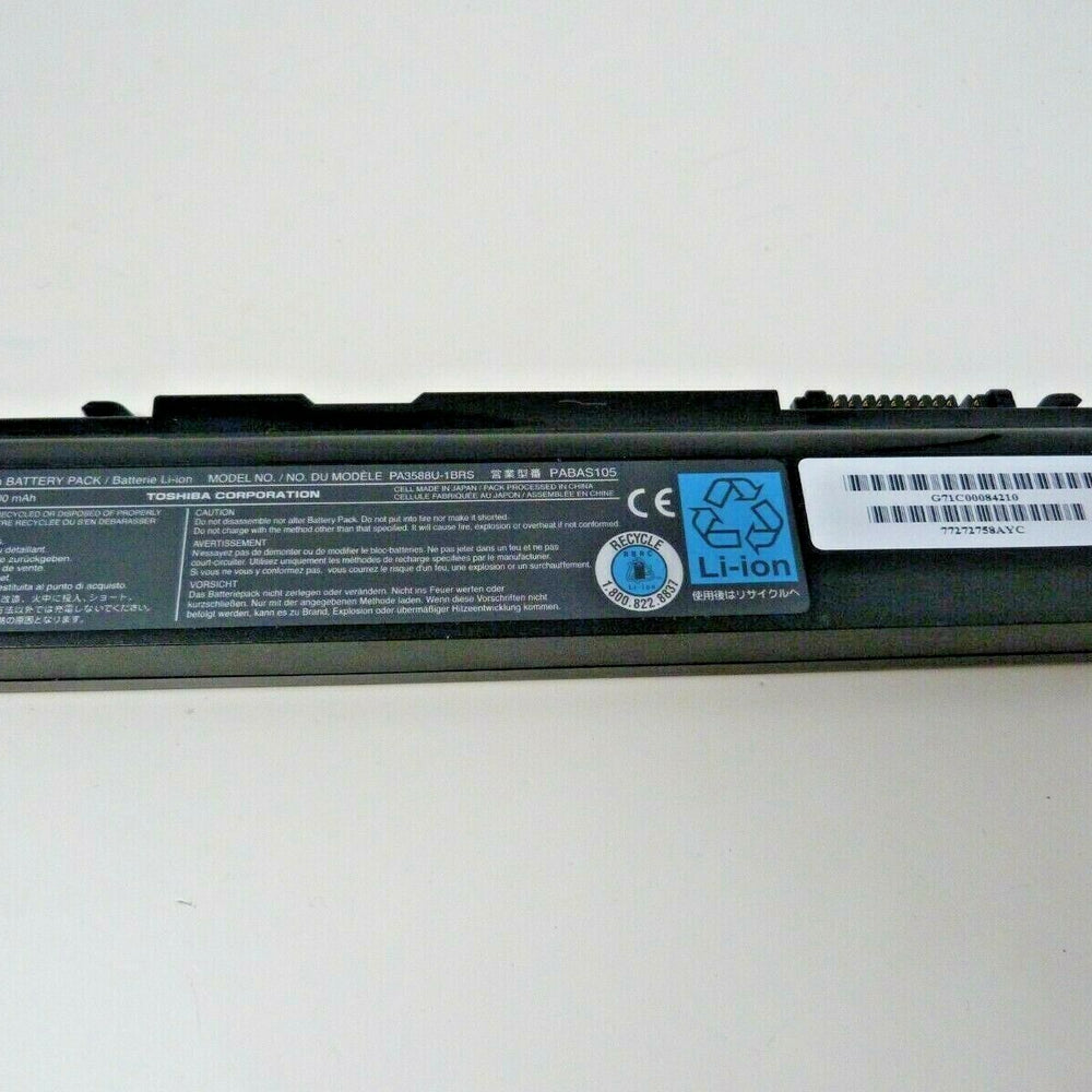 Toshiba Battery Laptop Battery